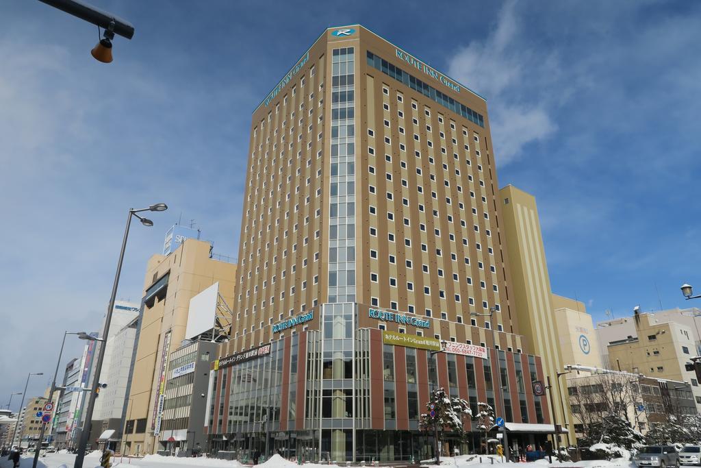Hotel Route Inn Grand Asahikawa Ekimae Exterior foto